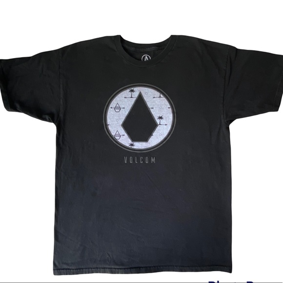 Volcom Mens Iconic Short Sleeve T-Shirt Clothing Apparel Snowboarding Large - Picture 1 of 10